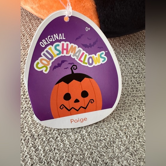 Nwt 🎃 8"Paige The Pumpkin Squishmallow Halloween - Picture 4 of 6